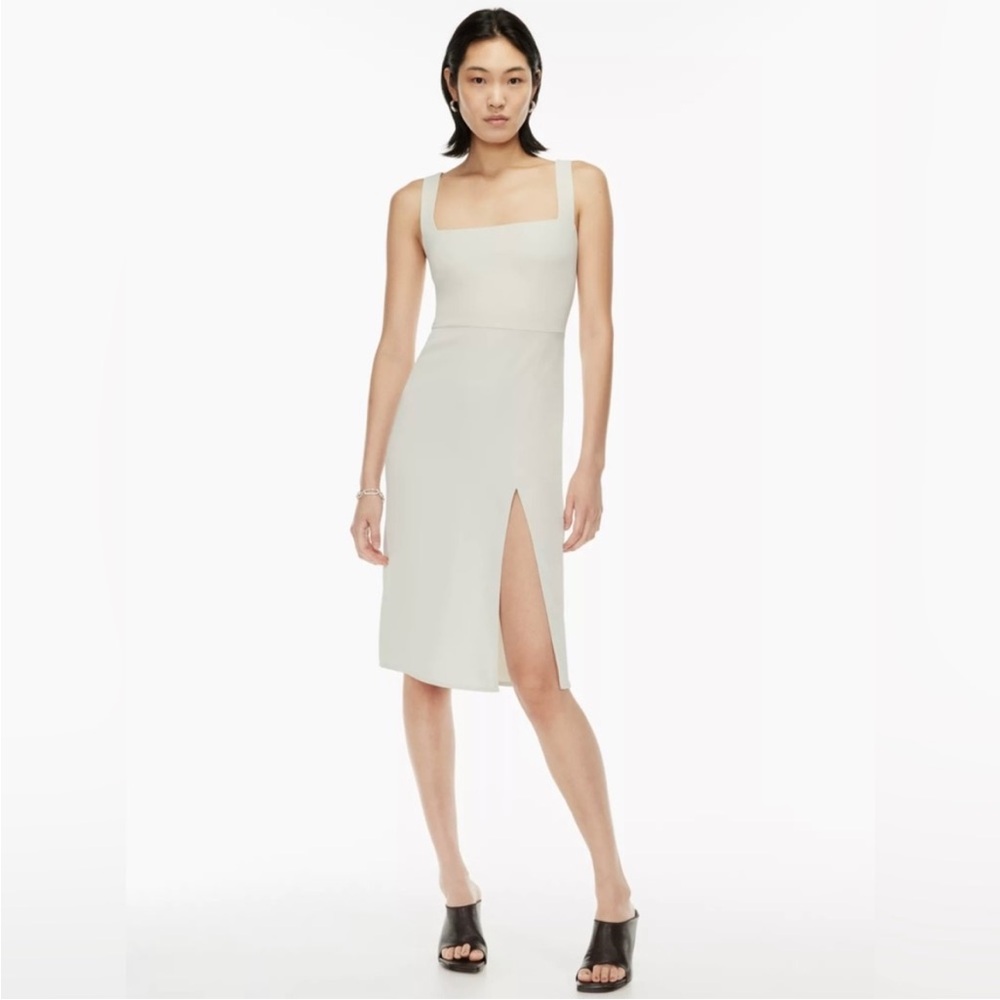 Aritzia Babaton ‘90s Slit Midi Dress Size 8